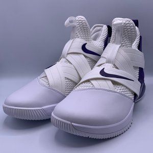 Nike Lebron Soldier XII White Purple Size 15